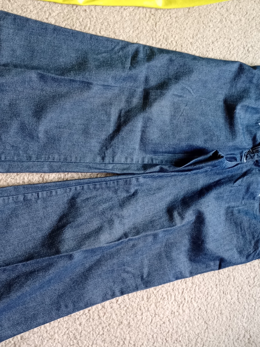 D&G Dark Blue Denim Jeans with Black Logo Tag